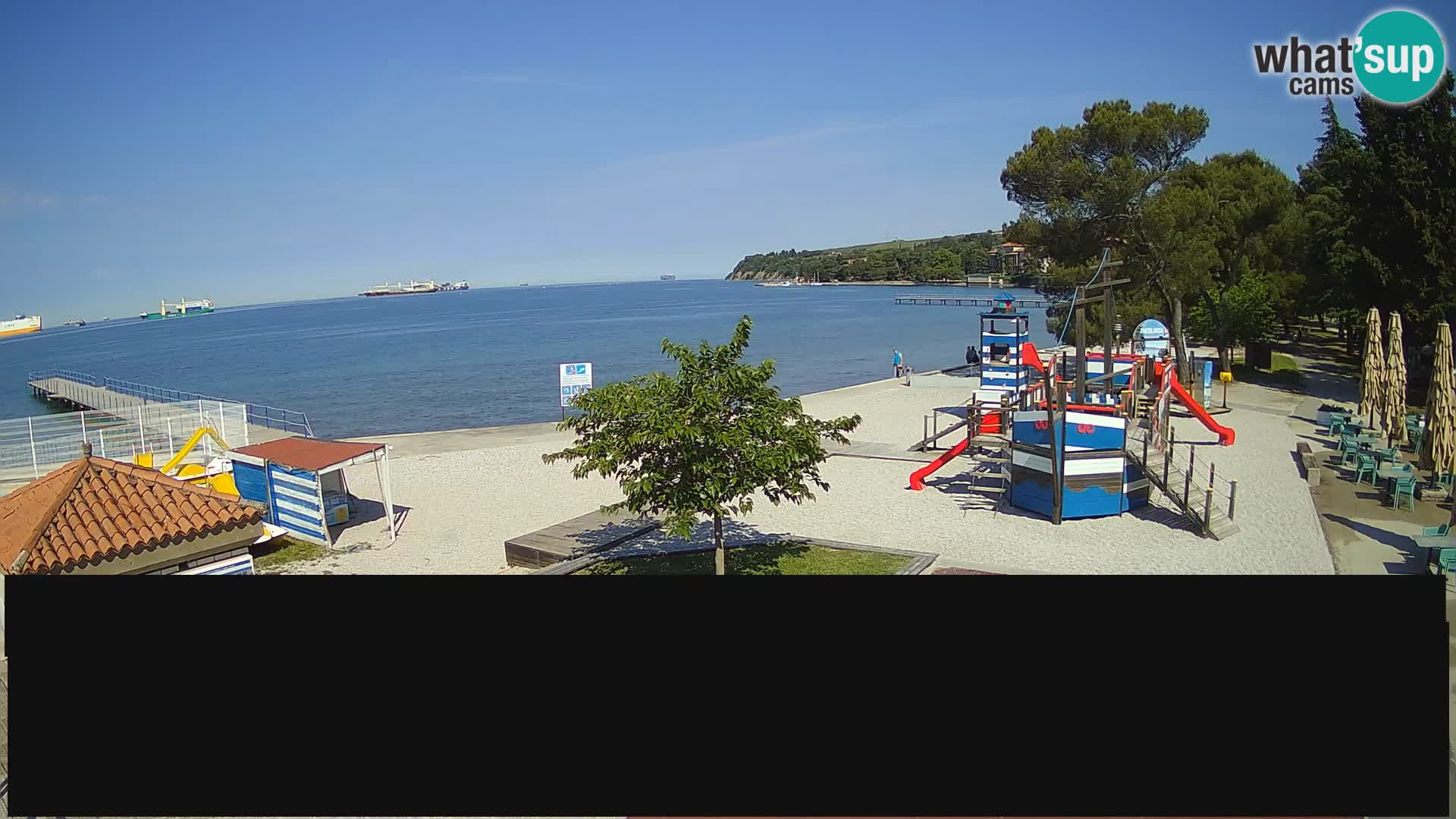 Live Webcam Ankaran – Adria Ankaran Hotel & Resort – Slowenien