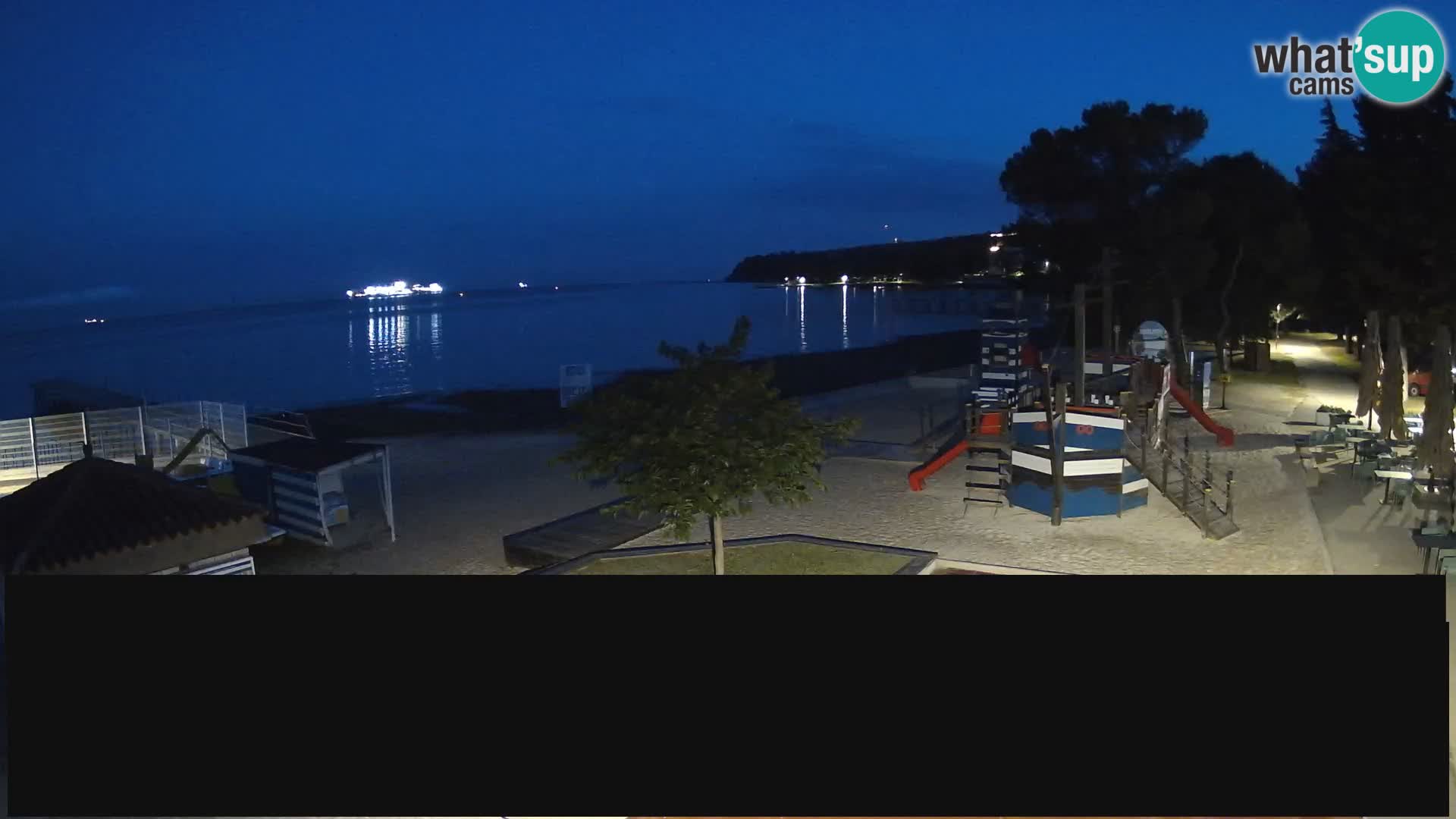 Web kamera uživo Ankaran – Adria Ankaran Hotel & Resort – Slovenija