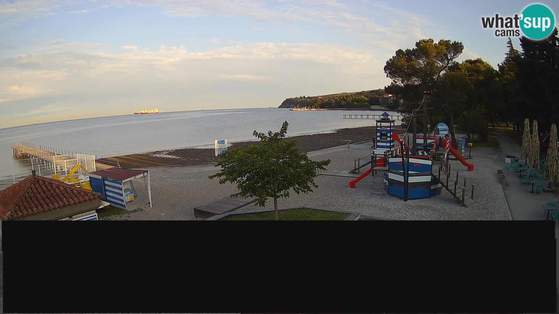 Web kamera uživo Ankaran – Adria Ankaran Hotel & Resort – Slovenija