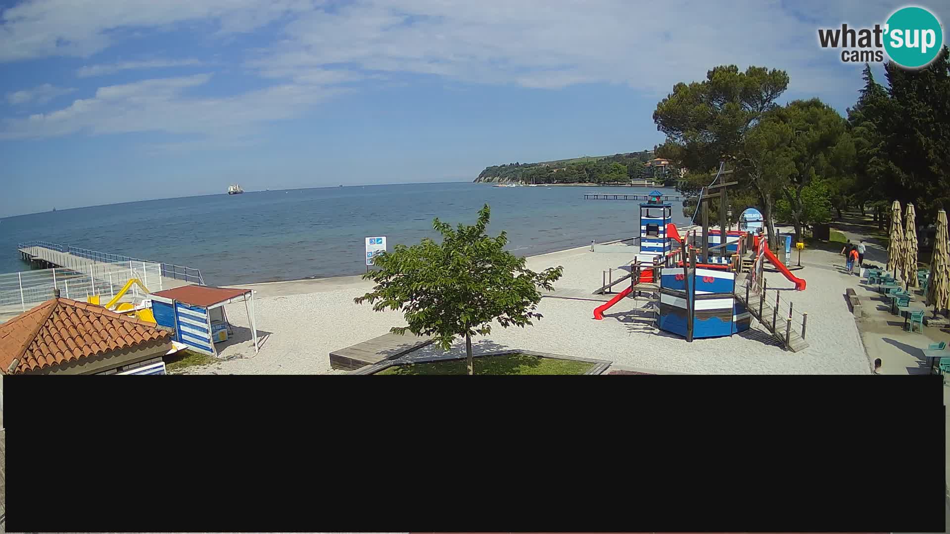 Live webcam Ankarano – Adria Ankaran Hotel & Resort – Slovenia