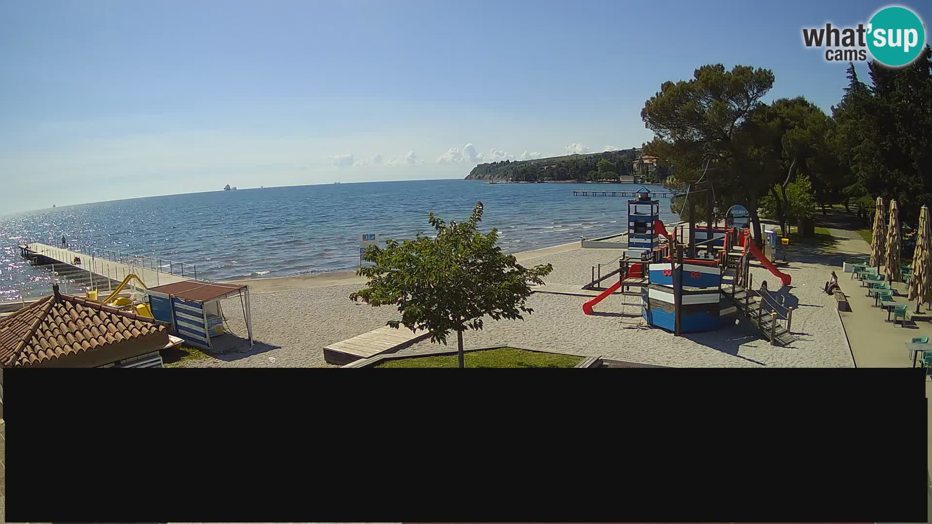 Live webcam Ankarano – Adria Ankaran Hotel & Resort – Slovenia