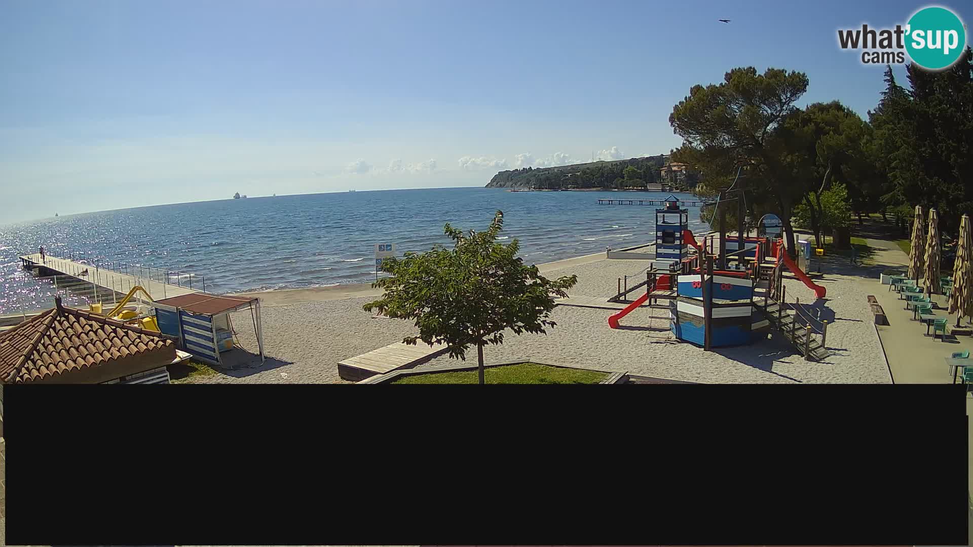 Live webcam Ankarano – Adria Ankaran Hotel & Resort – Slovenia