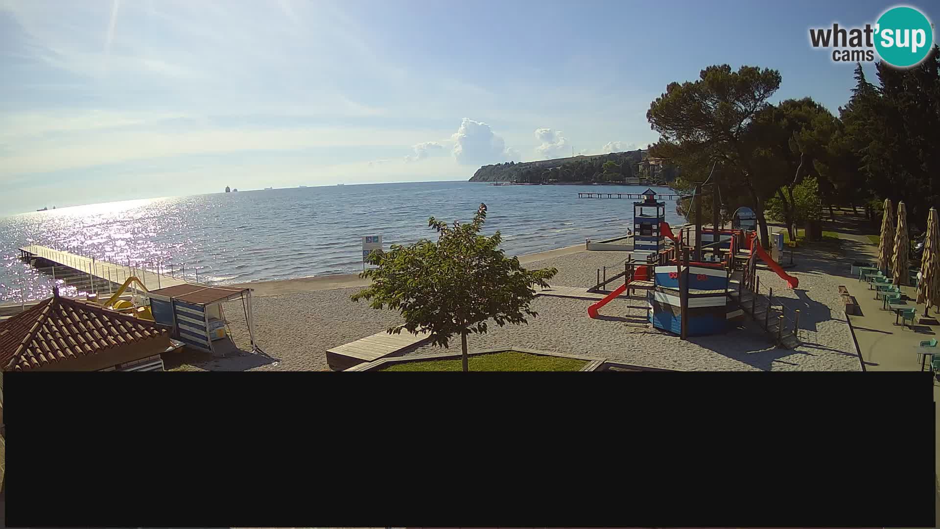 Cámara web en vivo Ankaran – Adria Ankaran Hotel & Resort – Eslovenia