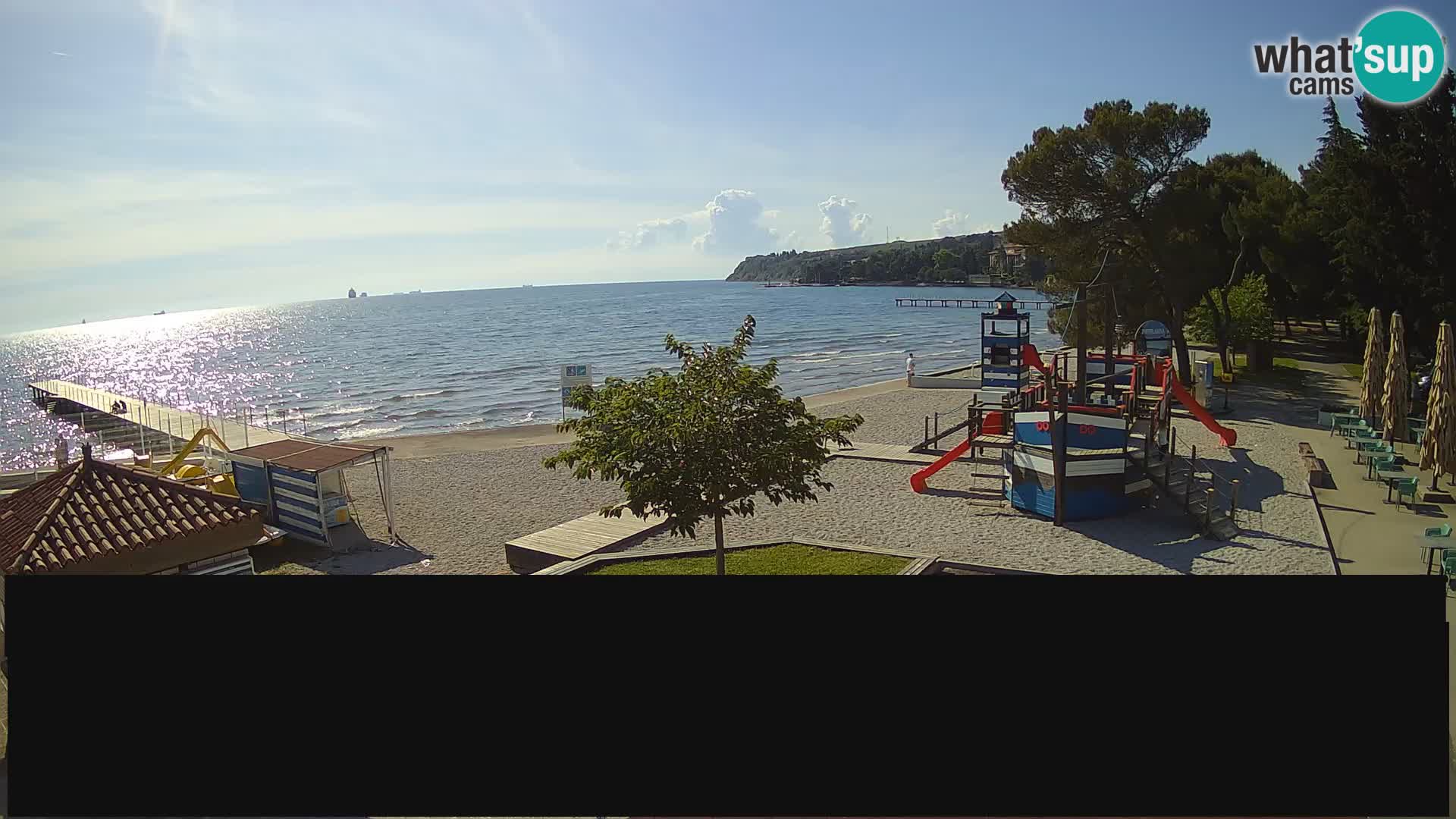 Cámara web en vivo Ankaran – Adria Ankaran Hotel & Resort – Eslovenia