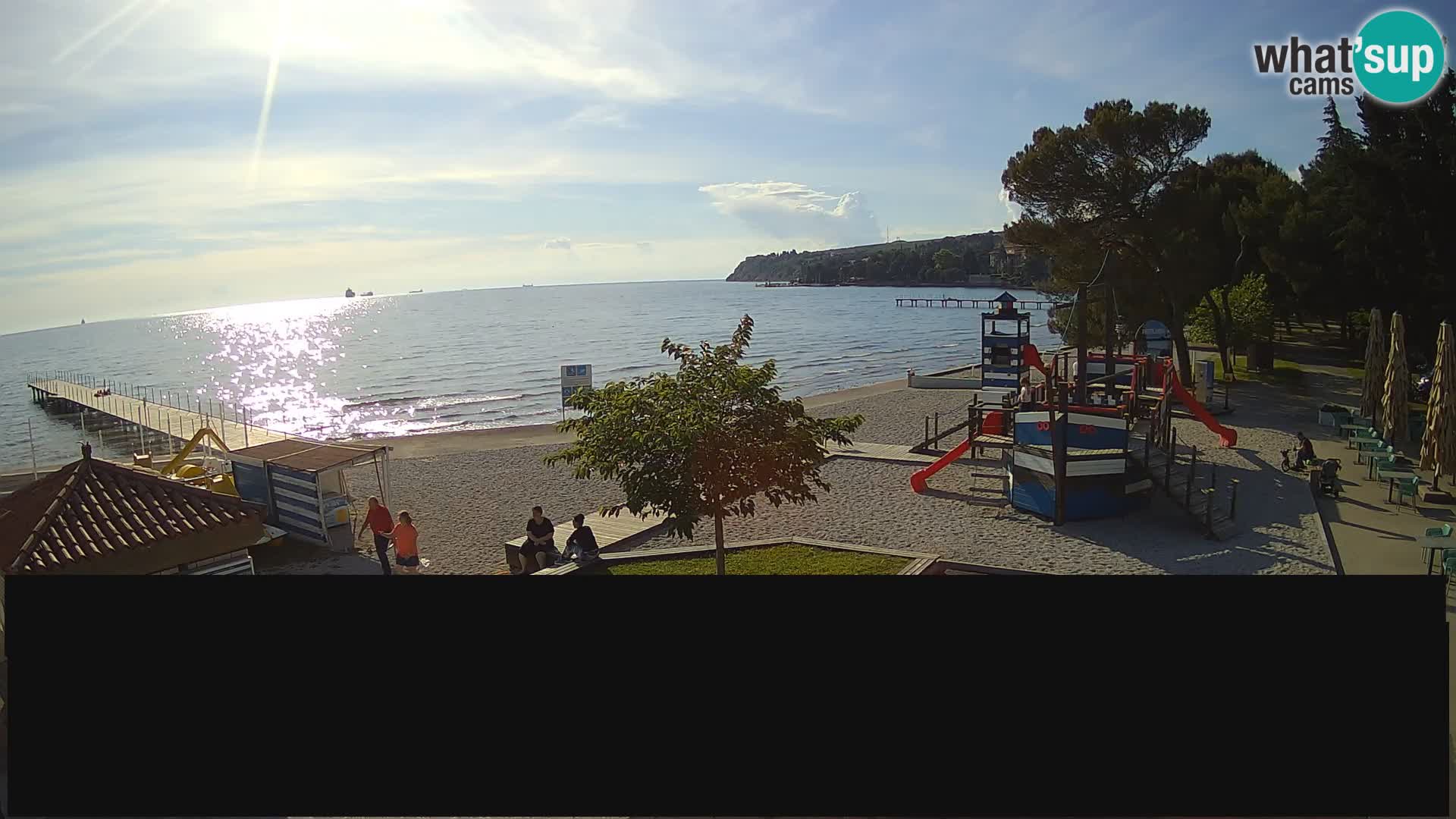 Live webcam Ankarano – Adria Ankaran Hotel & Resort – Slovenia