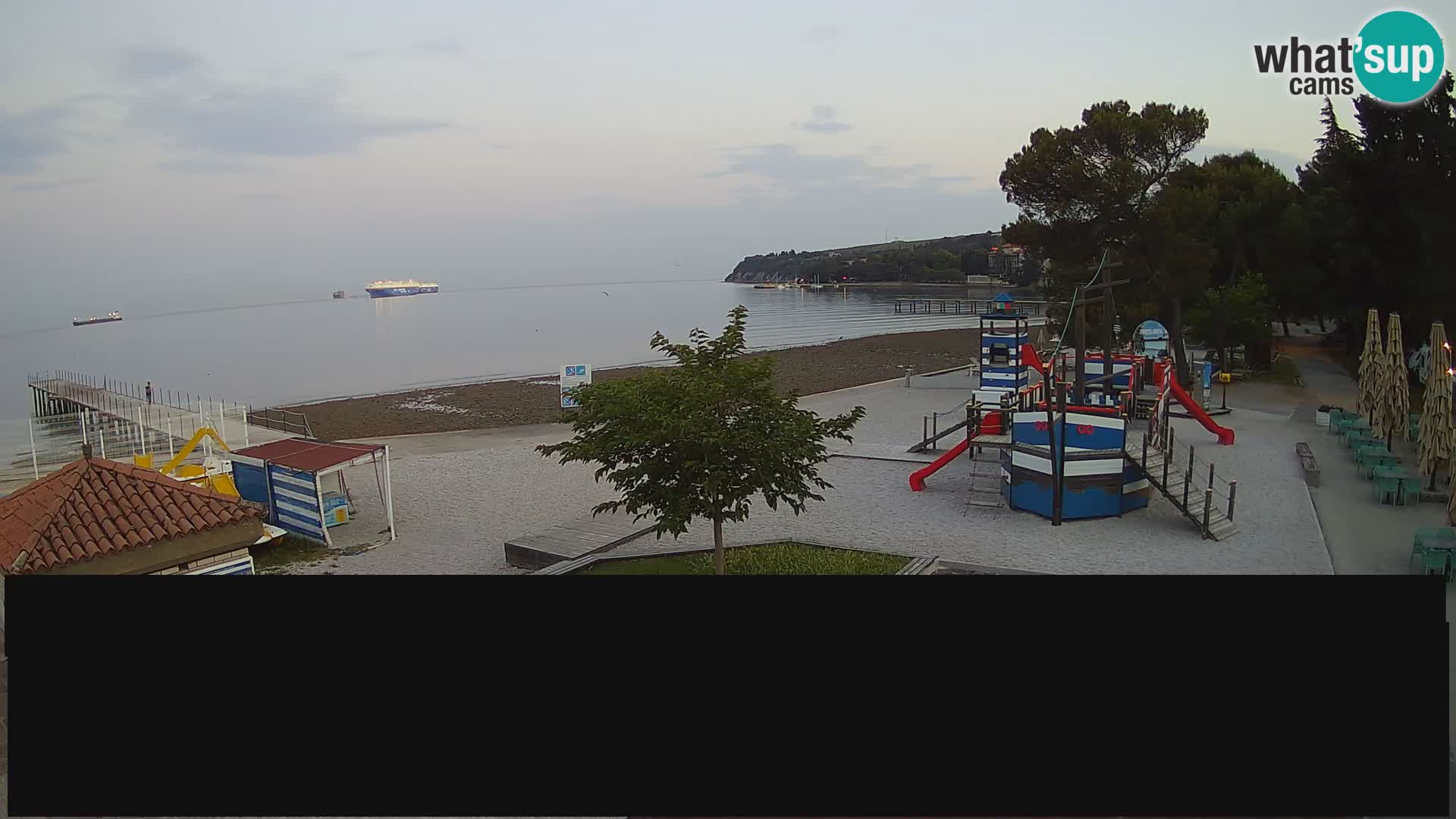 Webcam en direct Ankaran – Adria Ankaran Hotel & Resort – Slovénie