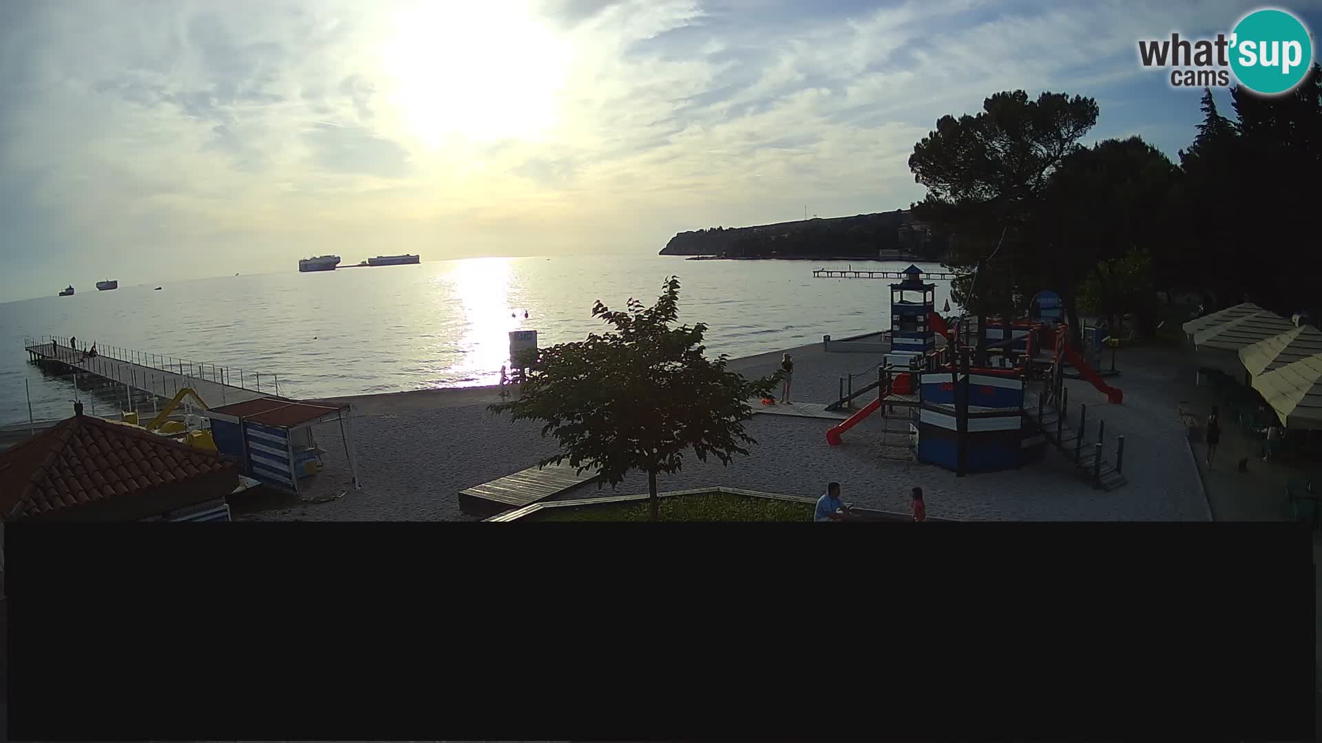 Webcam en direct Ankaran – Adria Ankaran Hotel & Resort – Slovénie