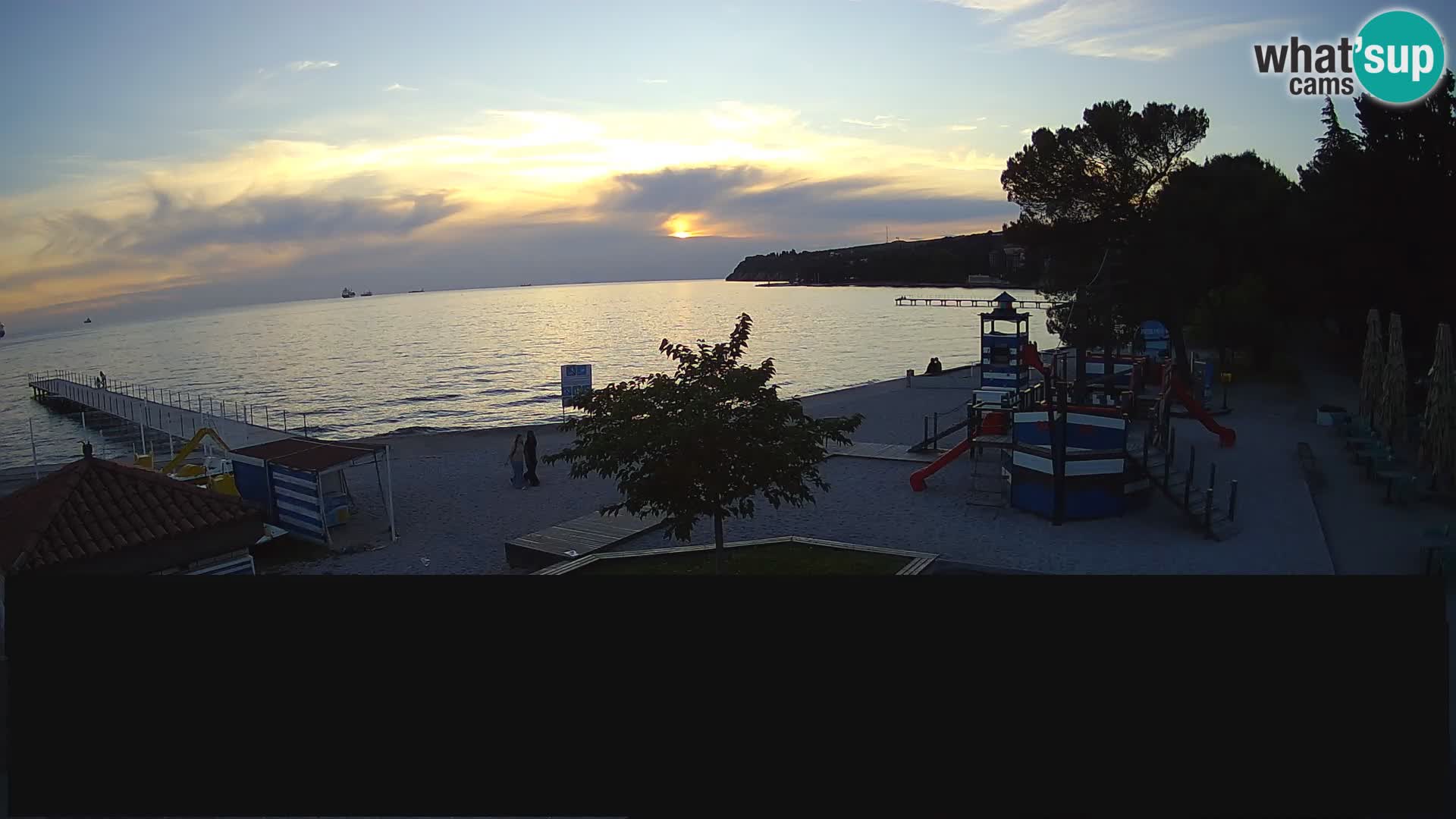 Web kamera uživo Ankaran – Adria Ankaran Hotel & Resort – Slovenija