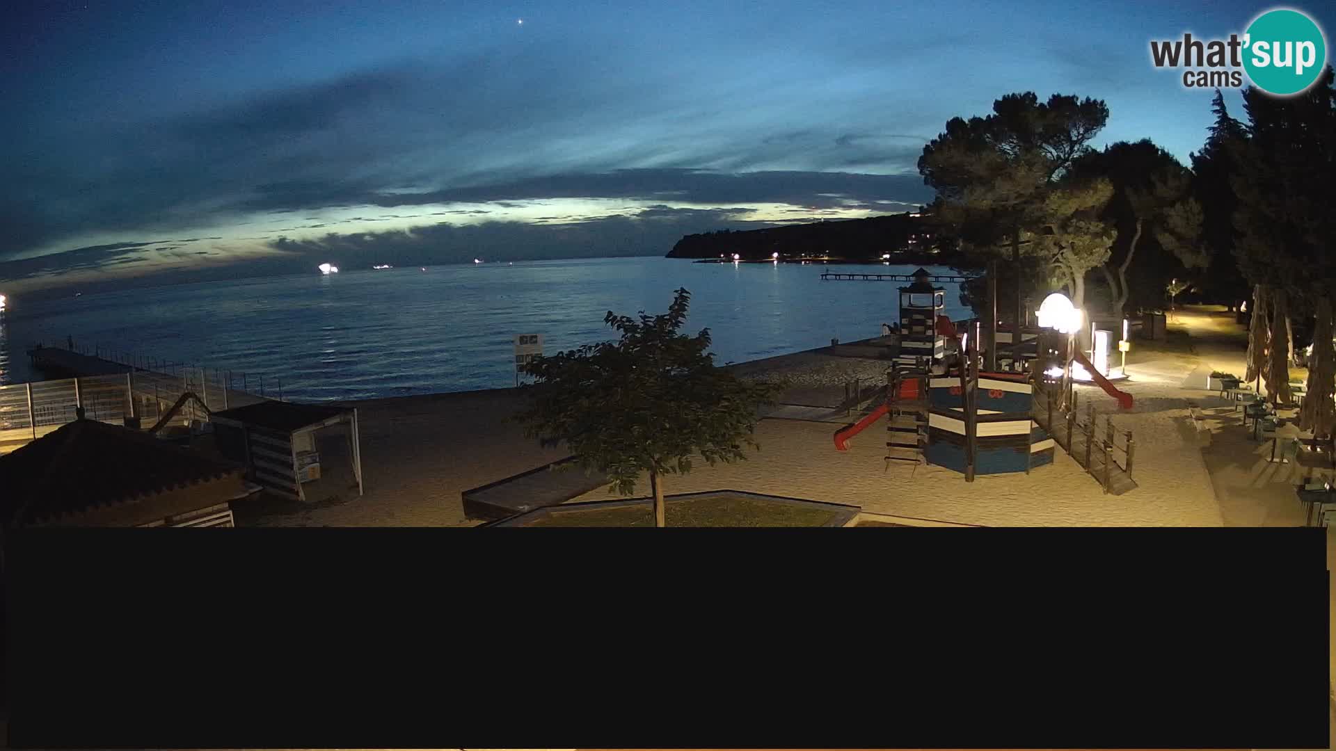 Cámara web en vivo Ankaran – Adria Ankaran Hotel & Resort – Eslovenia