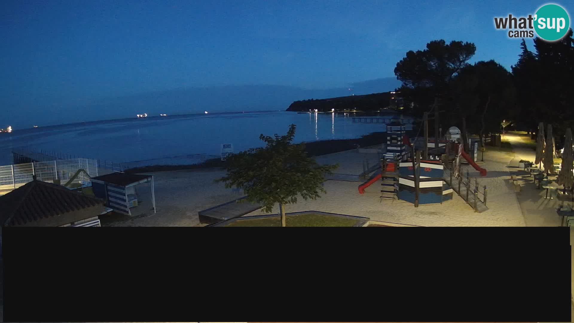 Cámara web en vivo Ankaran – Adria Ankaran Hotel & Resort – Eslovenia