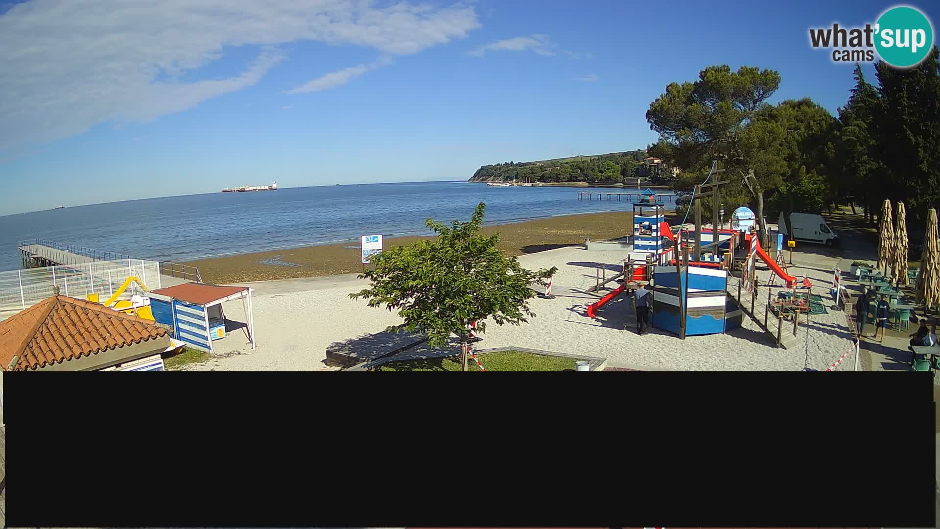 Webcam en direct Ankaran – Adria Ankaran Hotel & Resort – Slovénie