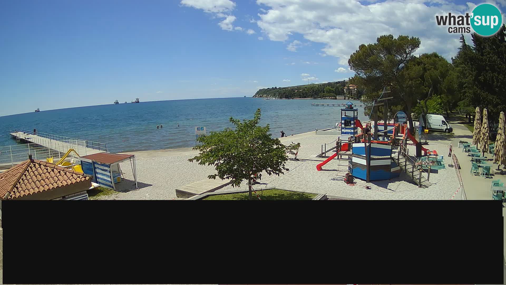 Webcam en direct Ankaran – Adria Ankaran Hotel & Resort – Slovénie