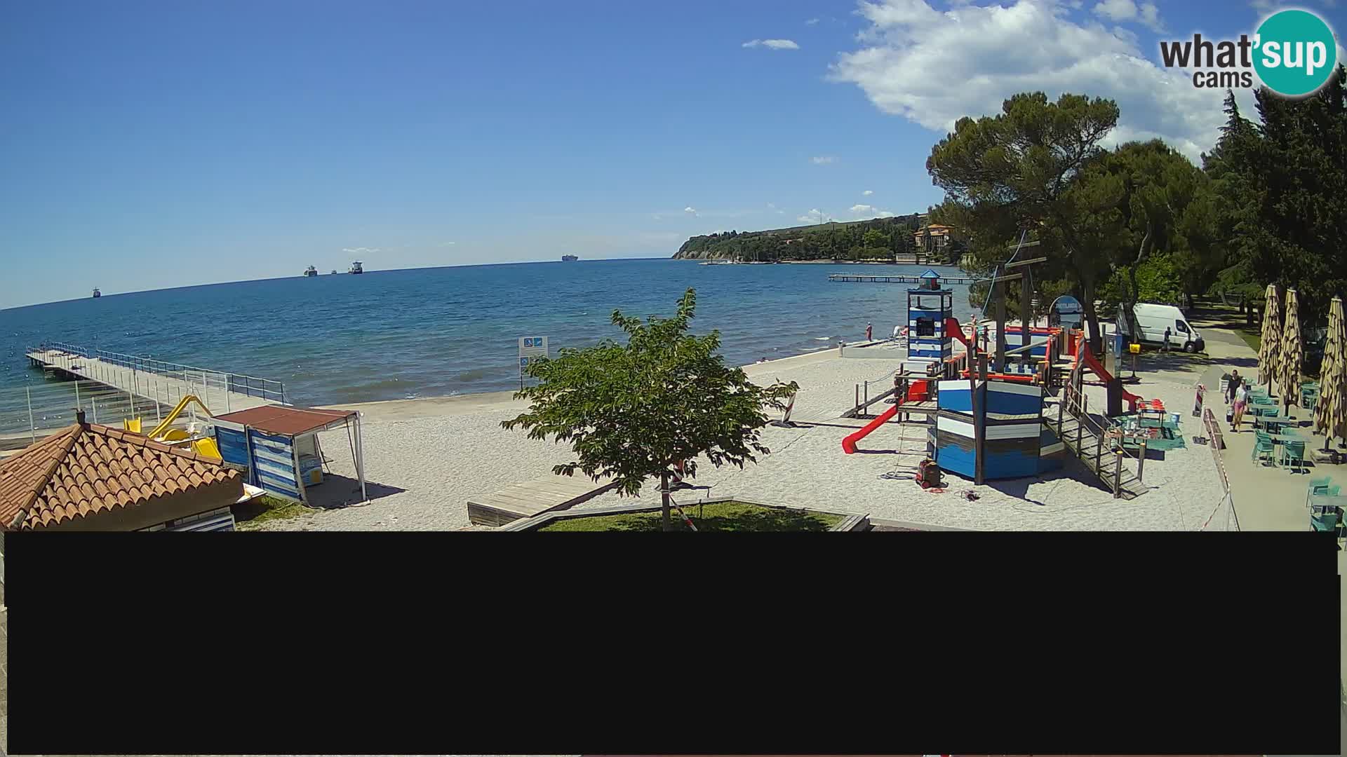 Live webcam Ankarano – Adria Ankaran Hotel & Resort – Slovenia