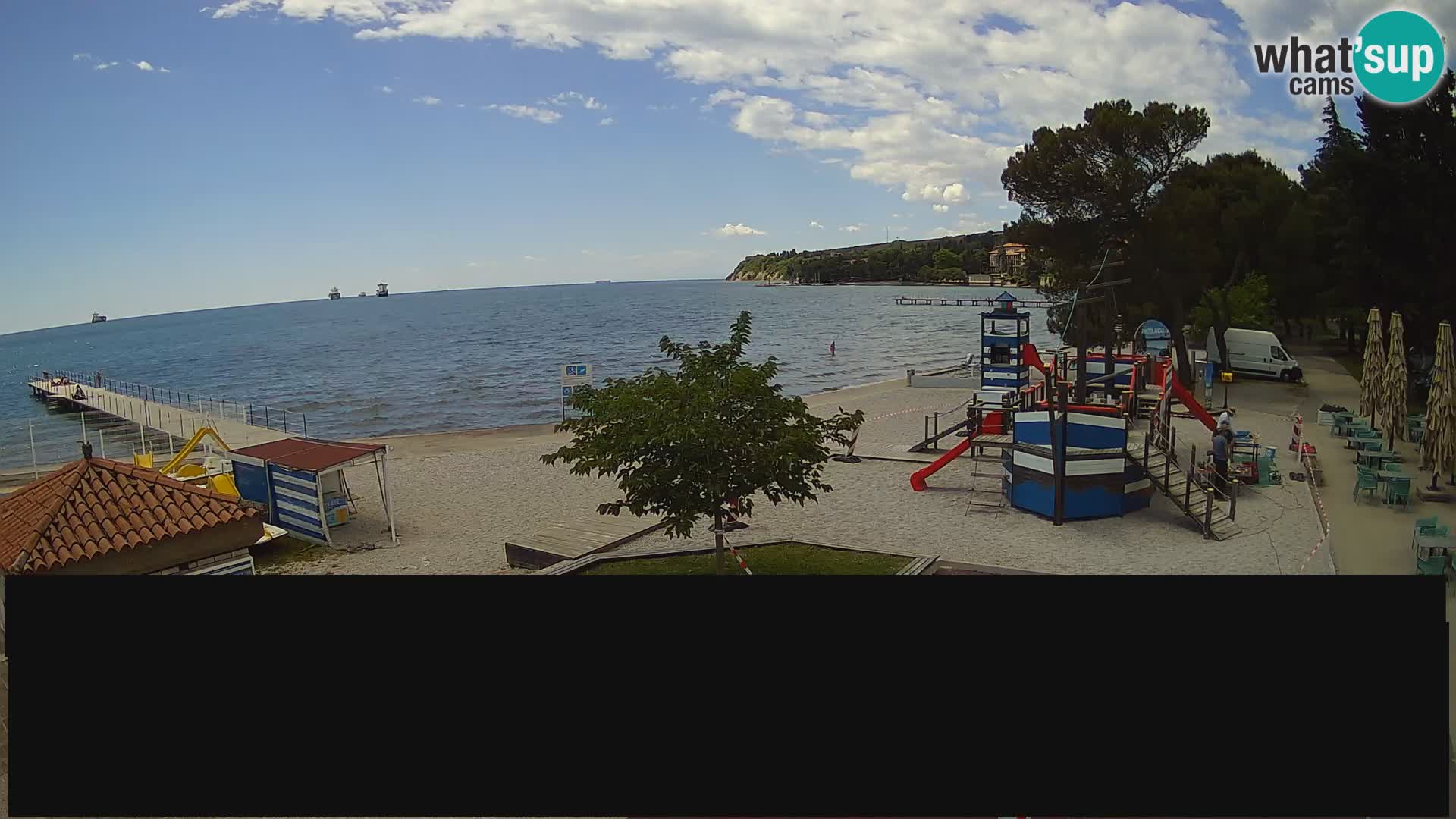 Live webcam Ankarano – Adria Ankaran Hotel & Resort – Slovenia