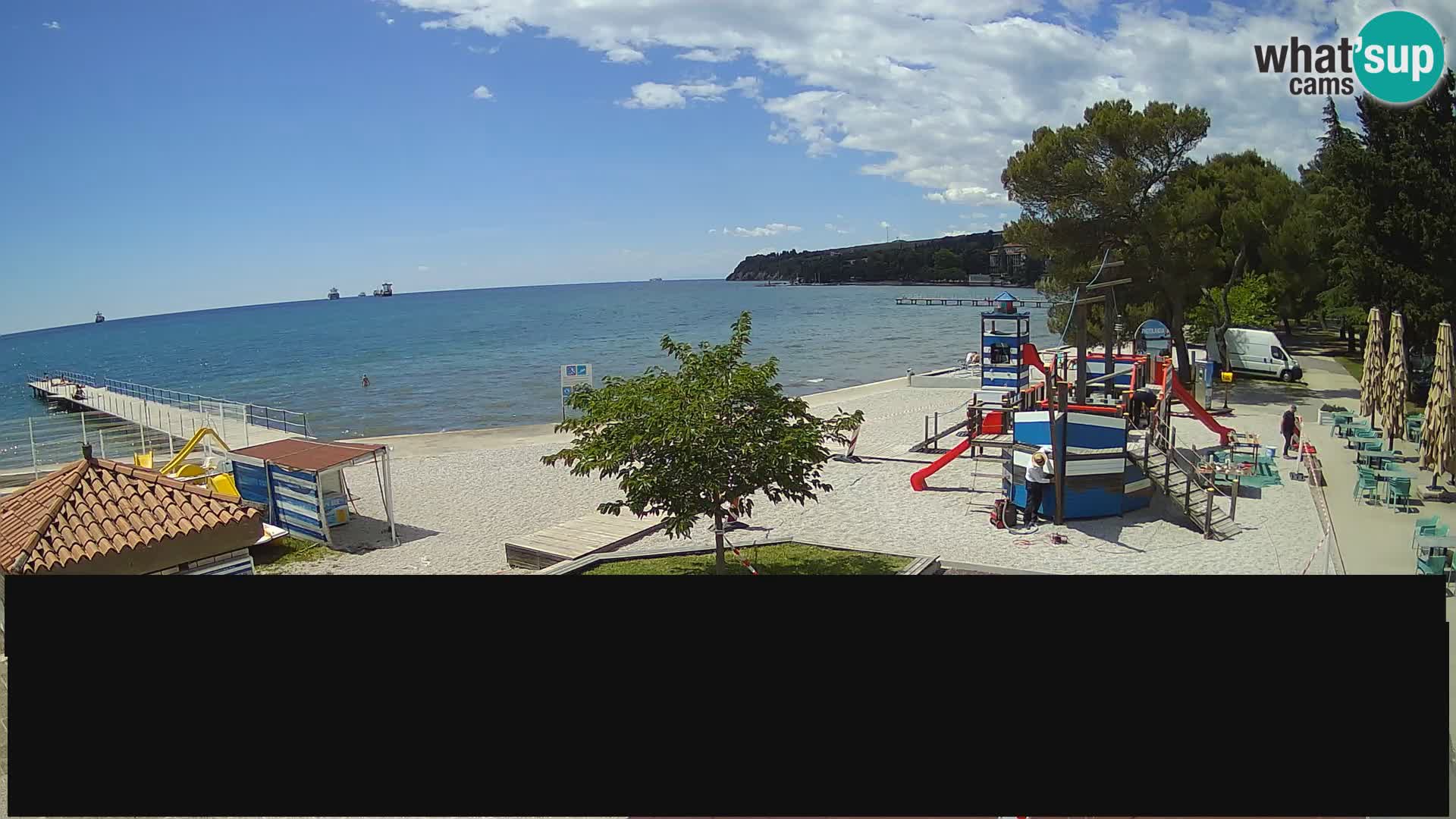 Live Webcam Ankaran – Adria Ankaran Hotel & Resort – Slowenien