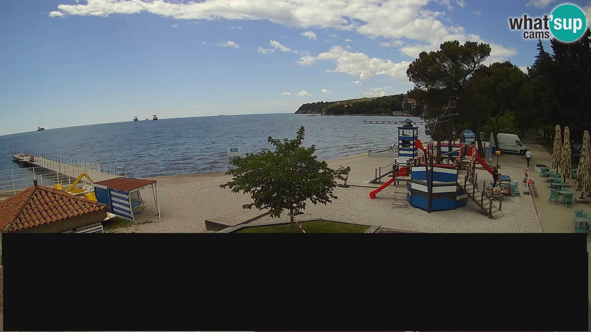 Webcam en direct Ankaran – Adria Ankaran Hotel & Resort – Slovénie