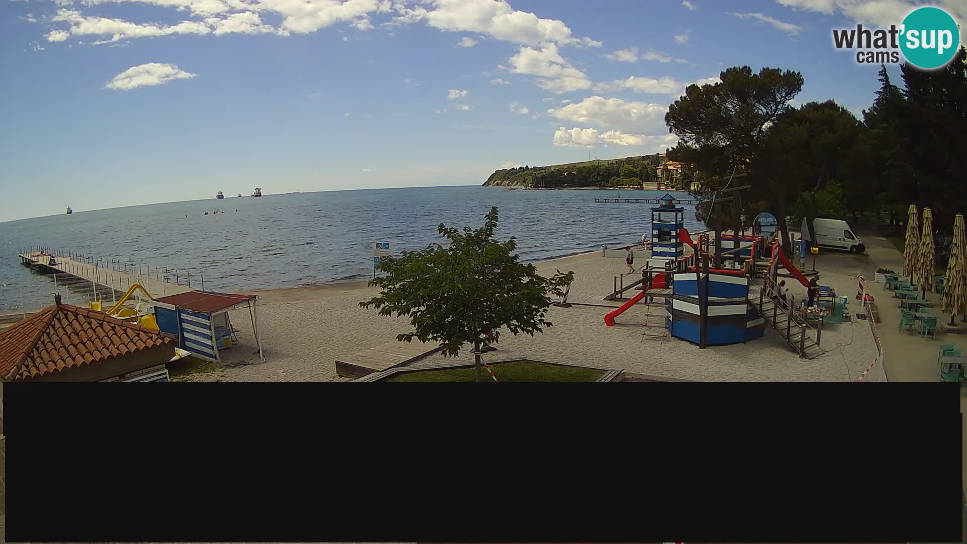 Live webcam Ankaran – Adria Ankaran Hotel & Resort – Slovenia