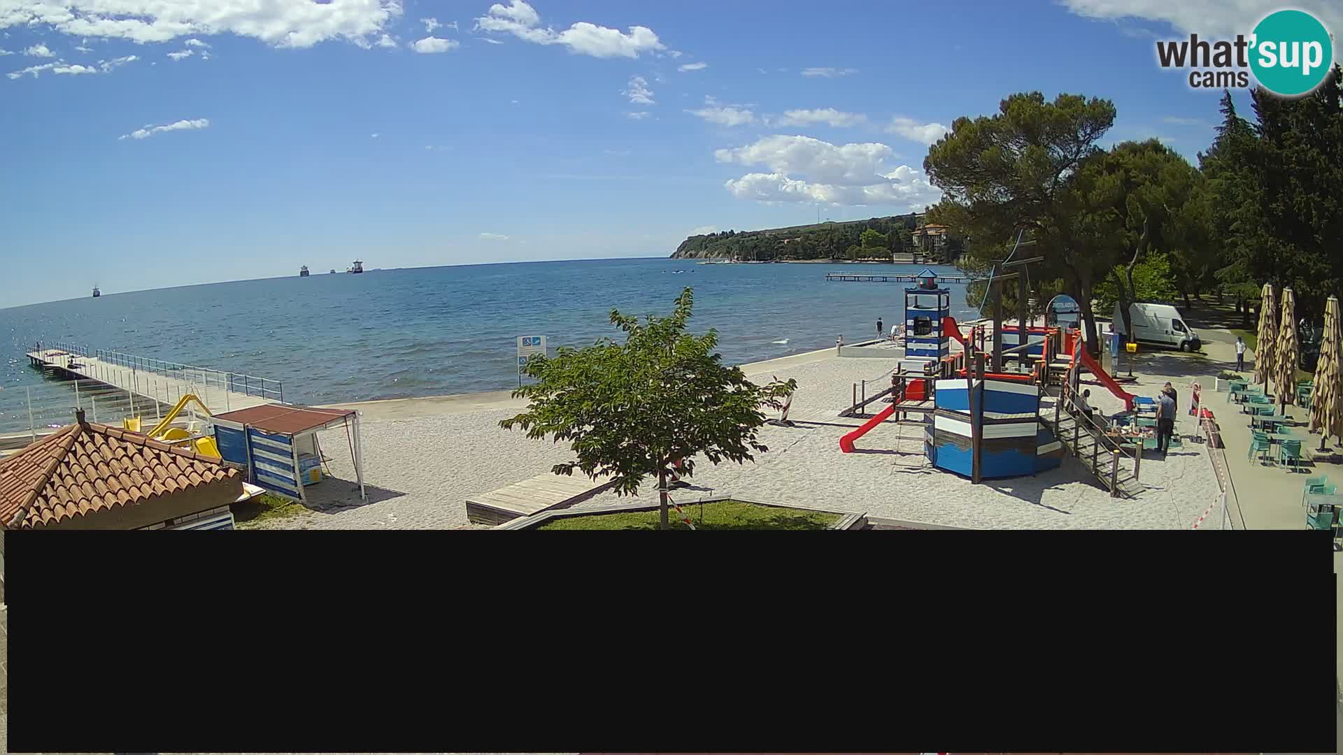 Live webcam Ankarano – Adria Ankaran Hotel & Resort – Slovenia
