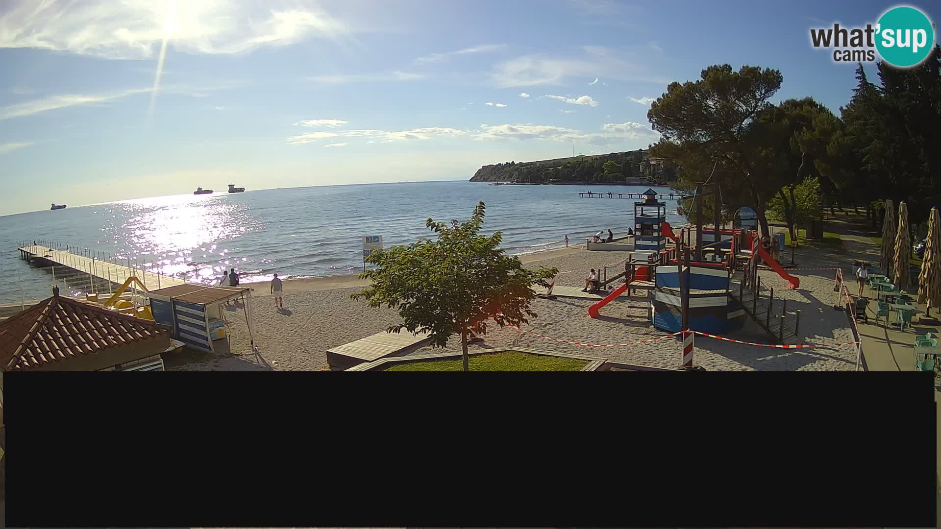 Live webcam Ankarano – Adria Ankaran Hotel & Resort – Slovenia
