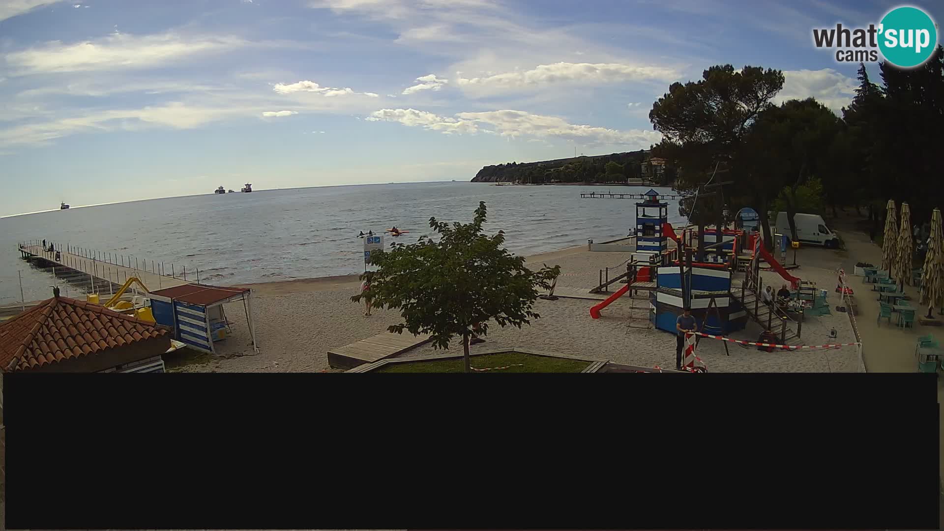 Live webcam Ankarano – Adria Ankaran Hotel & Resort – Slovenia