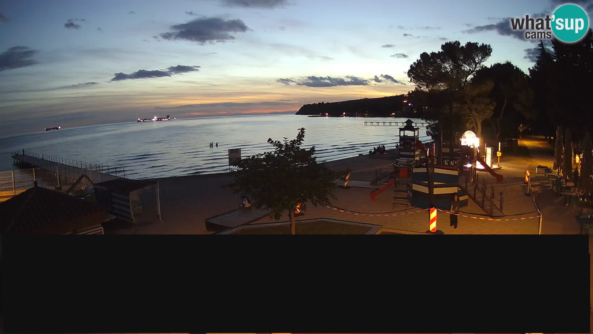 Live webcam Ankarano – Adria Ankaran Hotel & Resort – Slovenia
