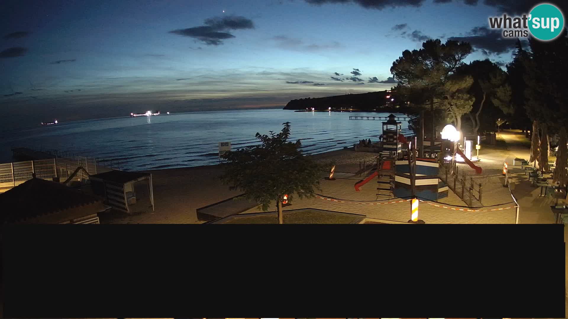 Webcam en direct Ankaran – Adria Ankaran Hotel & Resort – Slovénie