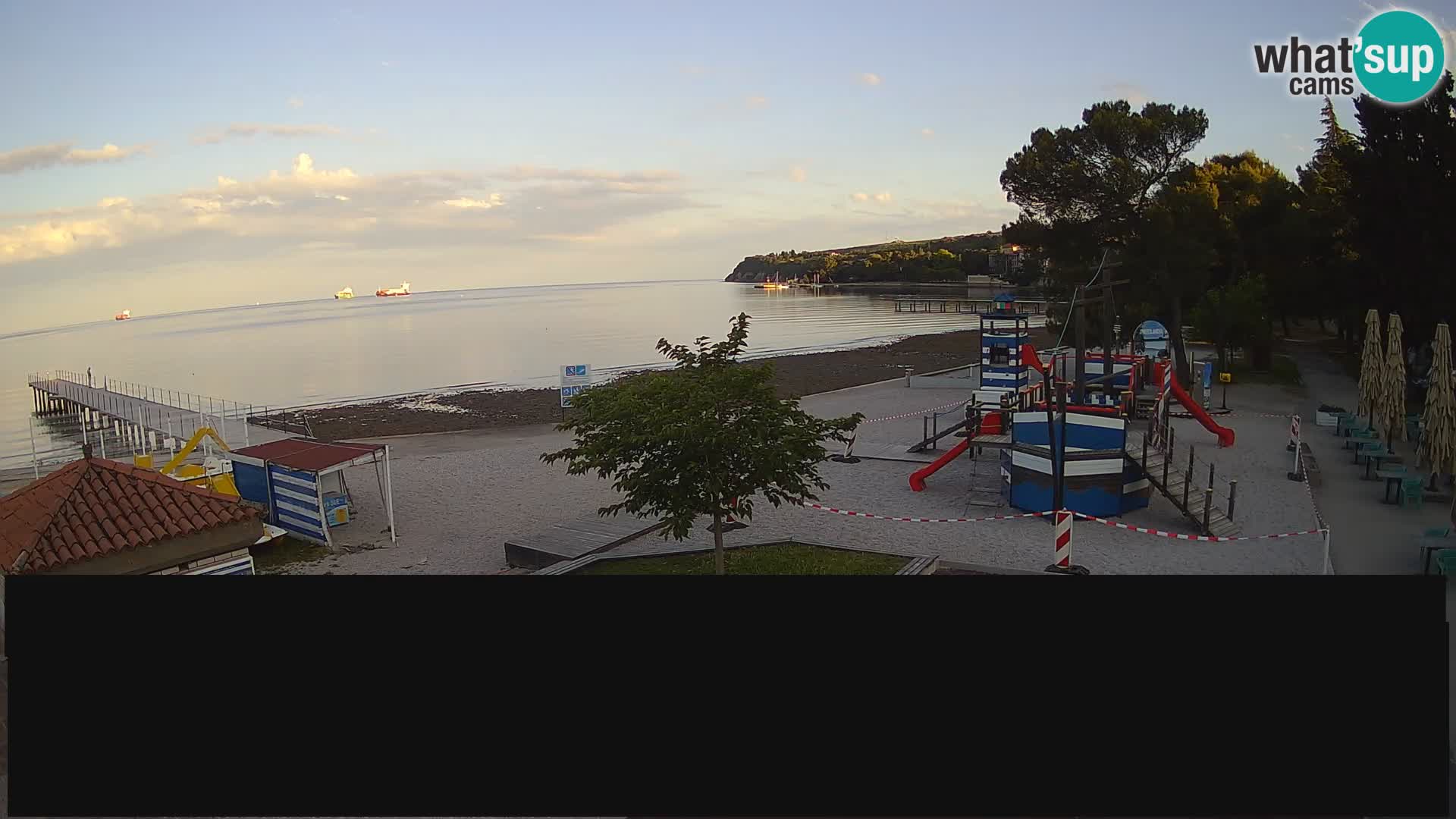 Live webcam Ankaran – Adria Ankaran Hotel & Resort – Slovenia
