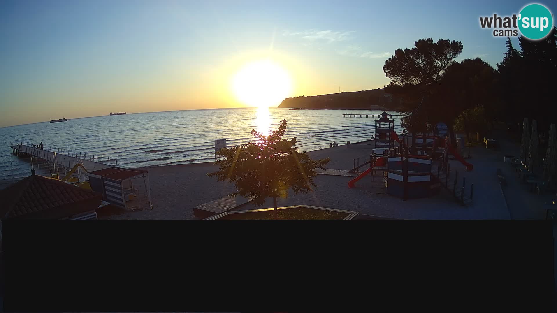 Webcam en direct Ankaran – Adria Ankaran Hotel & Resort – Slovénie