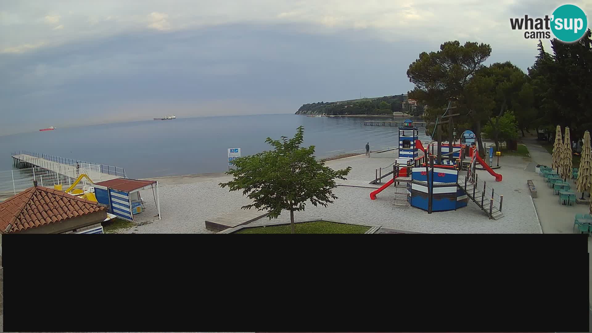 Live webcam Ankarano – Adria Ankaran Hotel & Resort – Slovenia