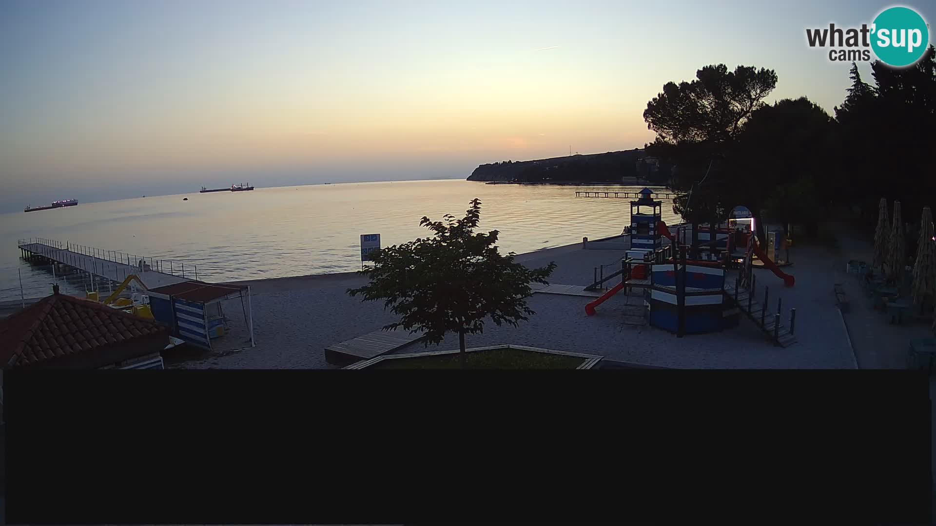 Live webcam Ankaran – Adria Ankaran Hotel & Resort – Slovenia