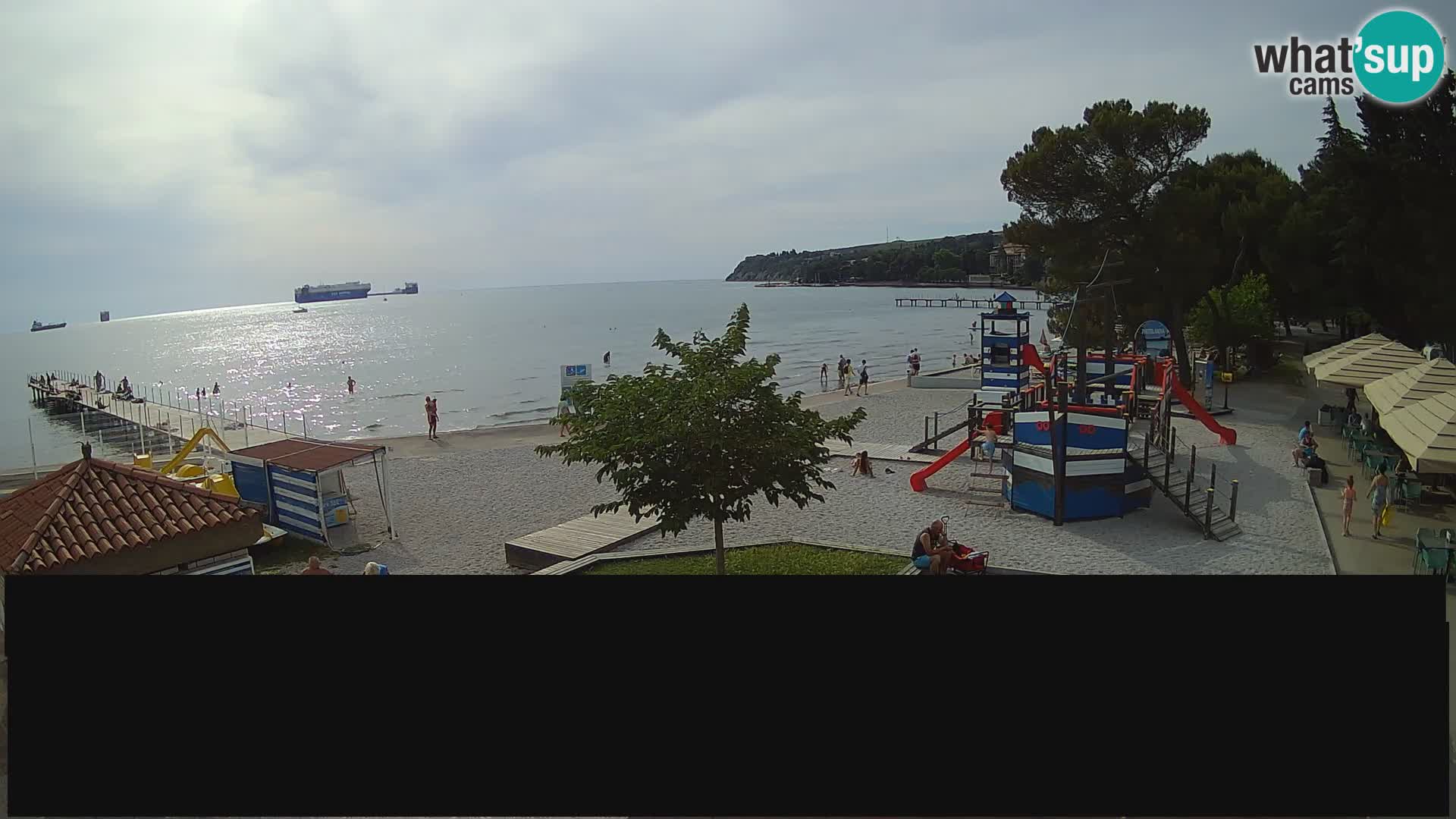 Live webcam Ankaran – Adria Ankaran Hotel & Resort – Slovenia