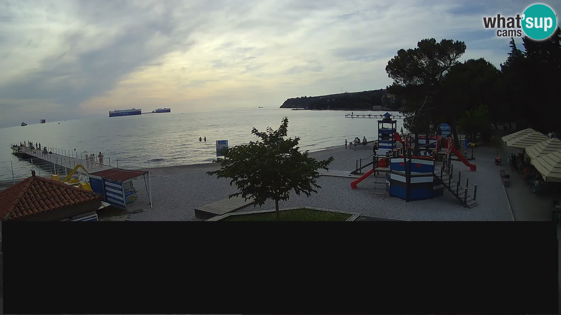 Web kamera uživo Ankaran – Adria Ankaran Hotel & Resort – Slovenija