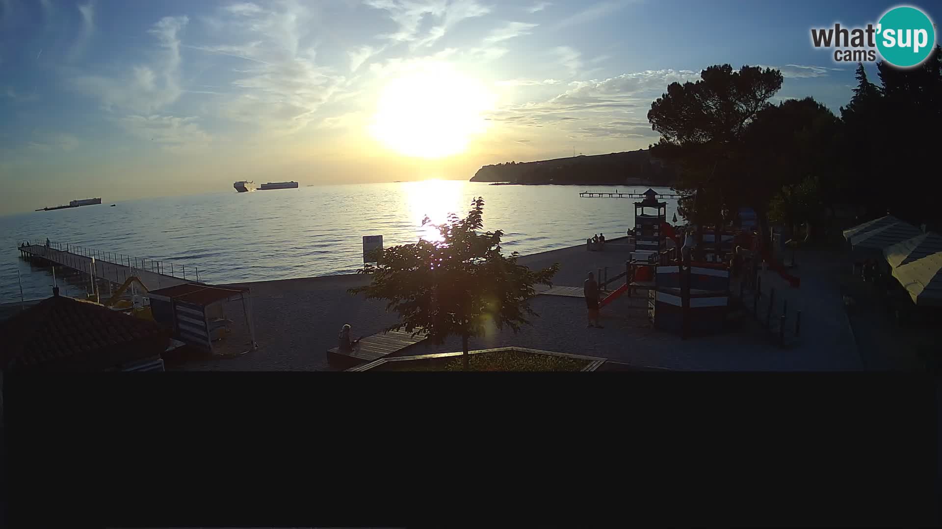 Live webcam Ankaran – Adria Ankaran Hotel & Resort – Slovenia