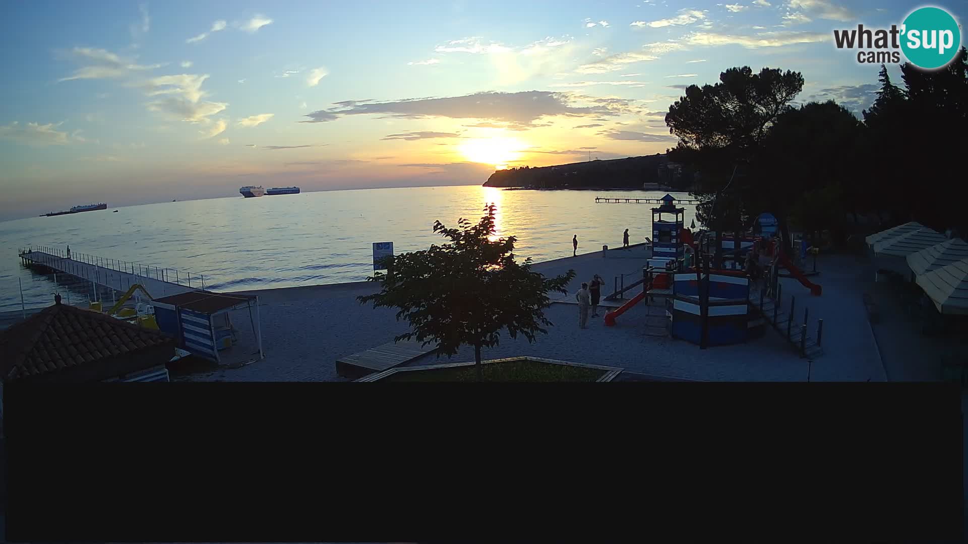 Webcam en direct Ankaran – Adria Ankaran Hotel & Resort – Slovénie