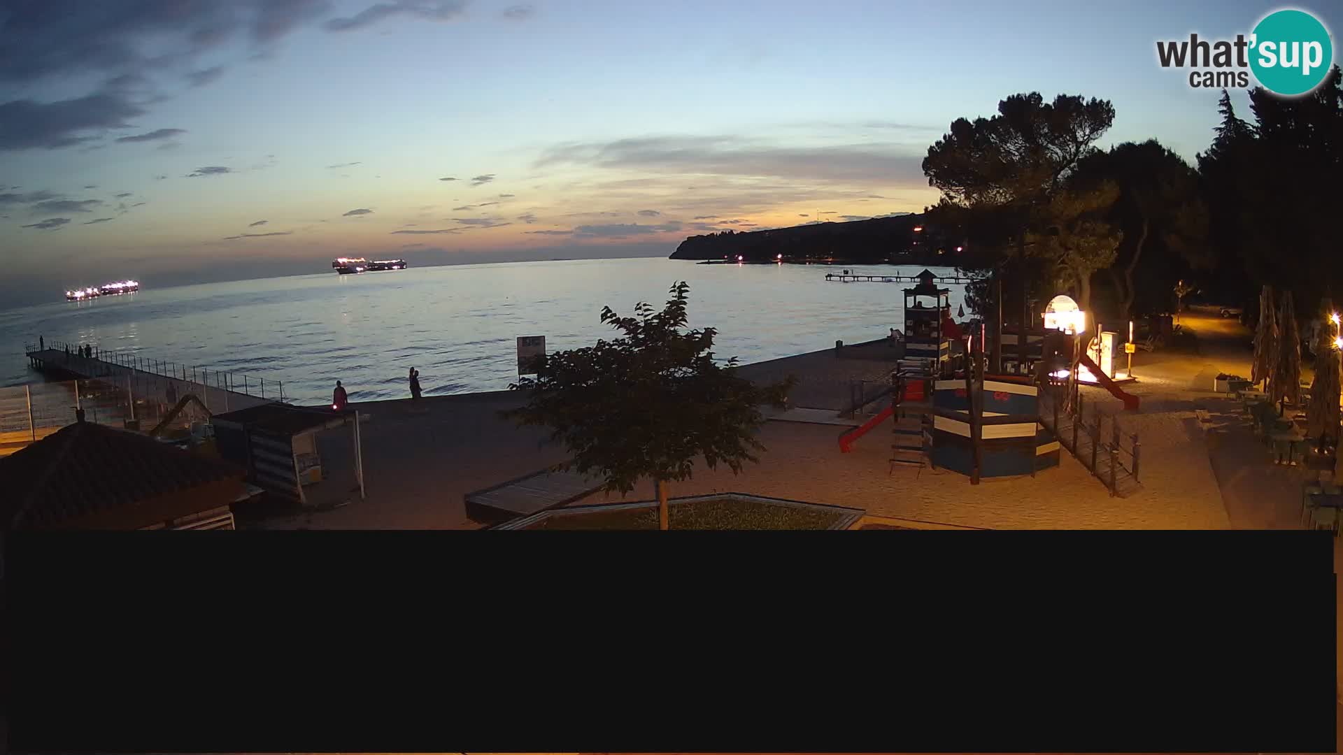 Webcam en direct Ankaran – Adria Ankaran Hotel & Resort – Slovénie