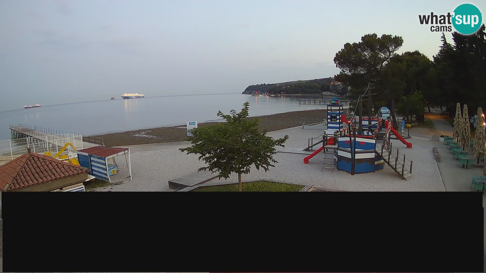 Live webcam Ankaran – Adria Ankaran Hotel & Resort – Slovenia