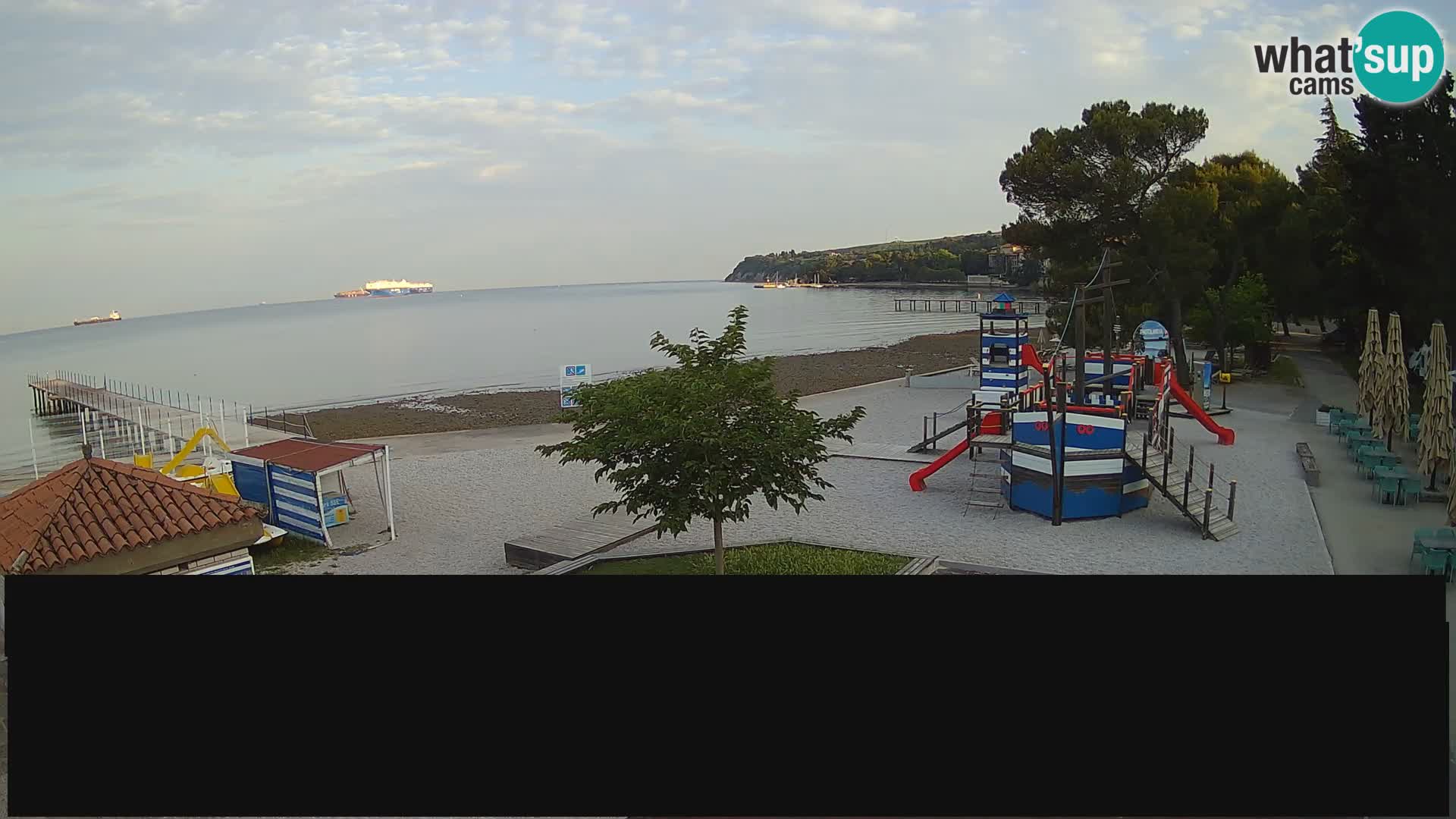 Webcam en direct Ankaran – Adria Ankaran Hotel & Resort – Slovénie