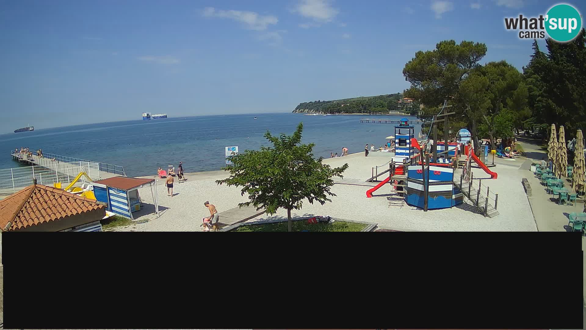 Live webcam Ankarano – Adria Ankaran Hotel & Resort – Slovenia