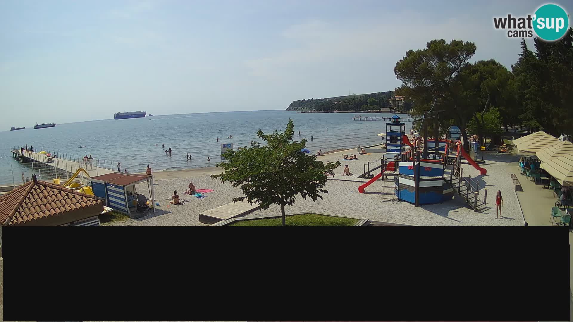 Webcam en direct Ankaran – Adria Ankaran Hotel & Resort – Slovénie