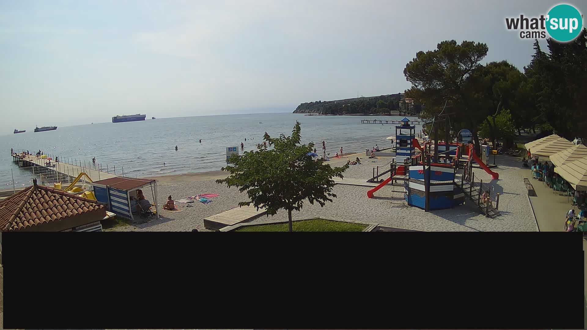 Cámara web en vivo Ankaran – Adria Ankaran Hotel & Resort – Eslovenia