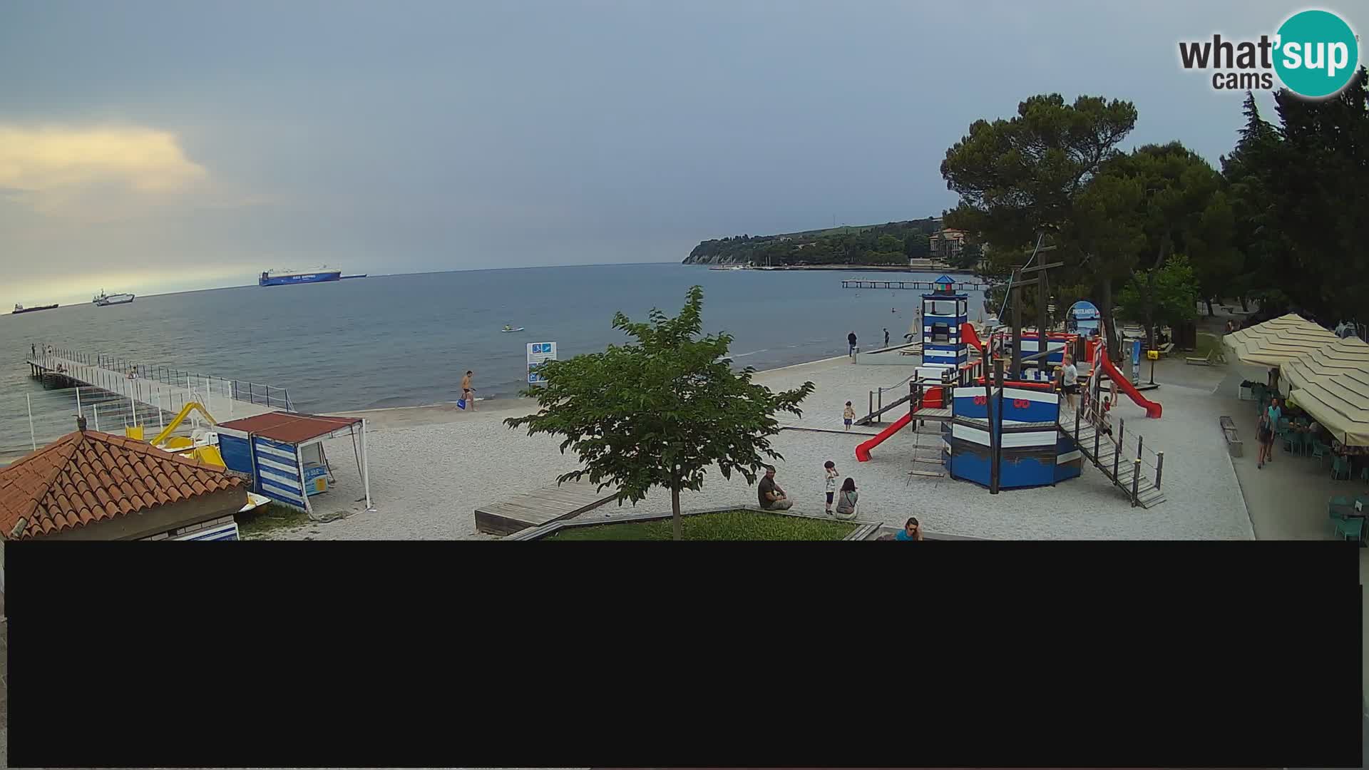 Live webcam Ankarano – Adria Ankaran Hotel & Resort – Slovenia