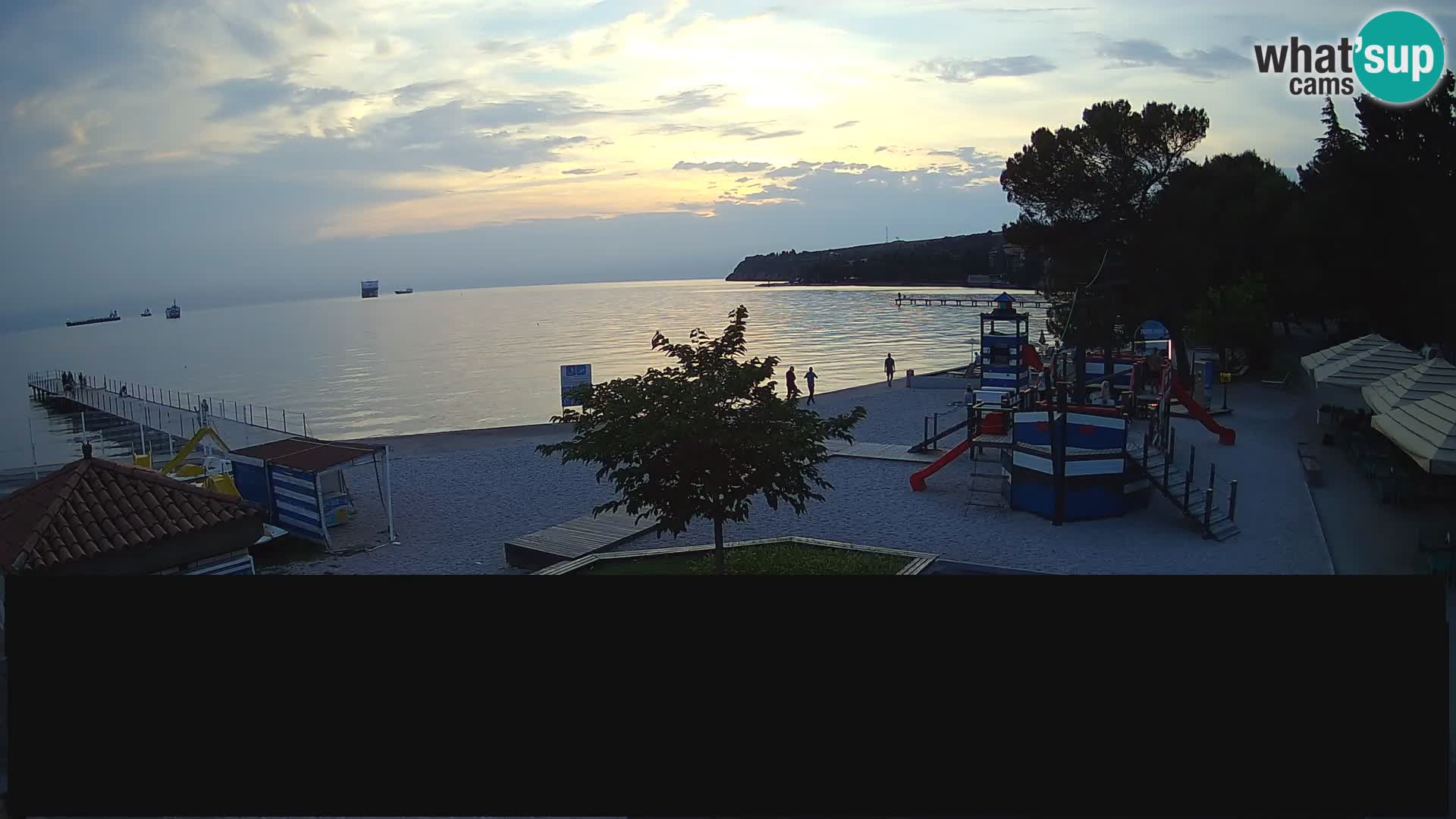 Webcam en direct Ankaran – Adria Ankaran Hotel & Resort – Slovénie