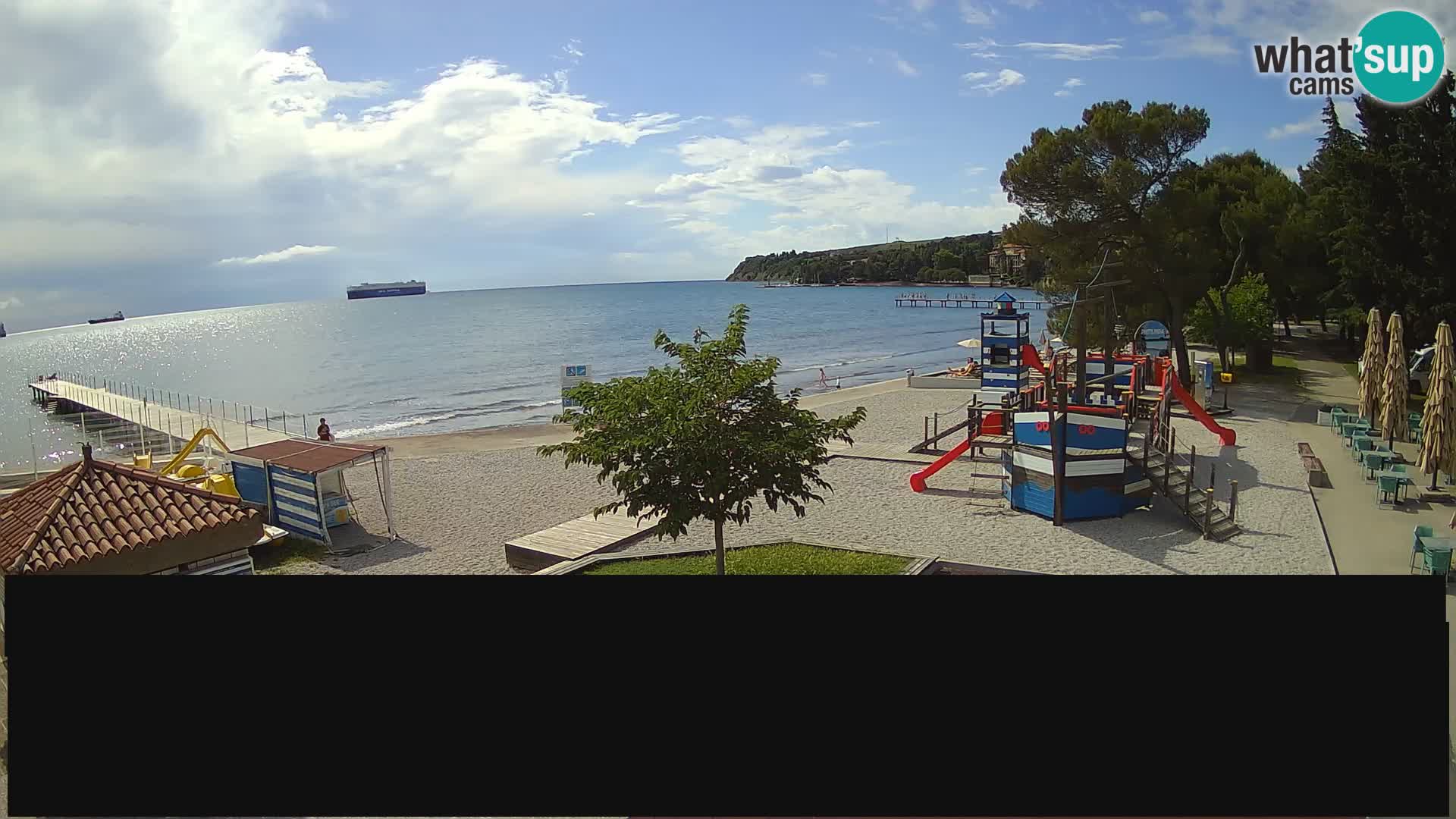 Live webcam Ankaran – Adria Ankaran Hotel & Resort – Slovenia