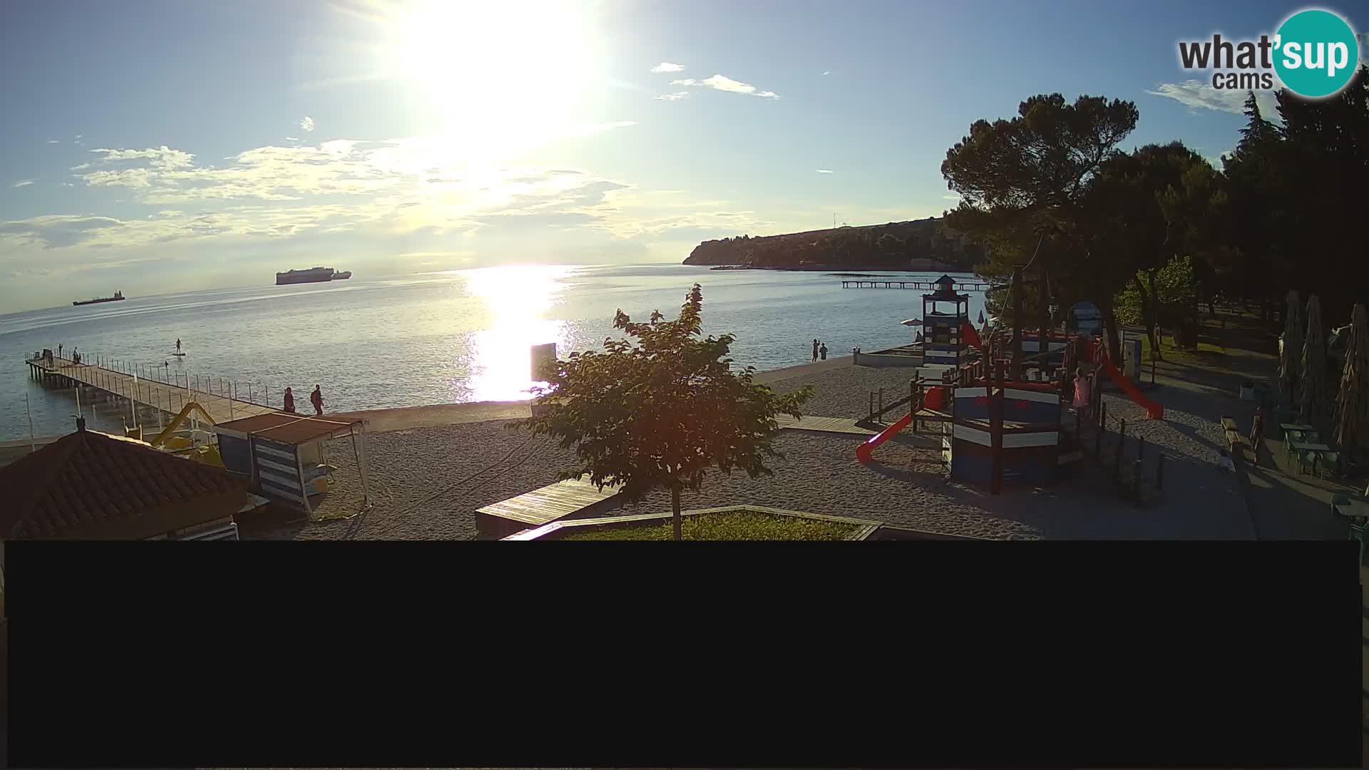 Live webcam Ankaran – Adria Ankaran Hotel & Resort – Slovenia