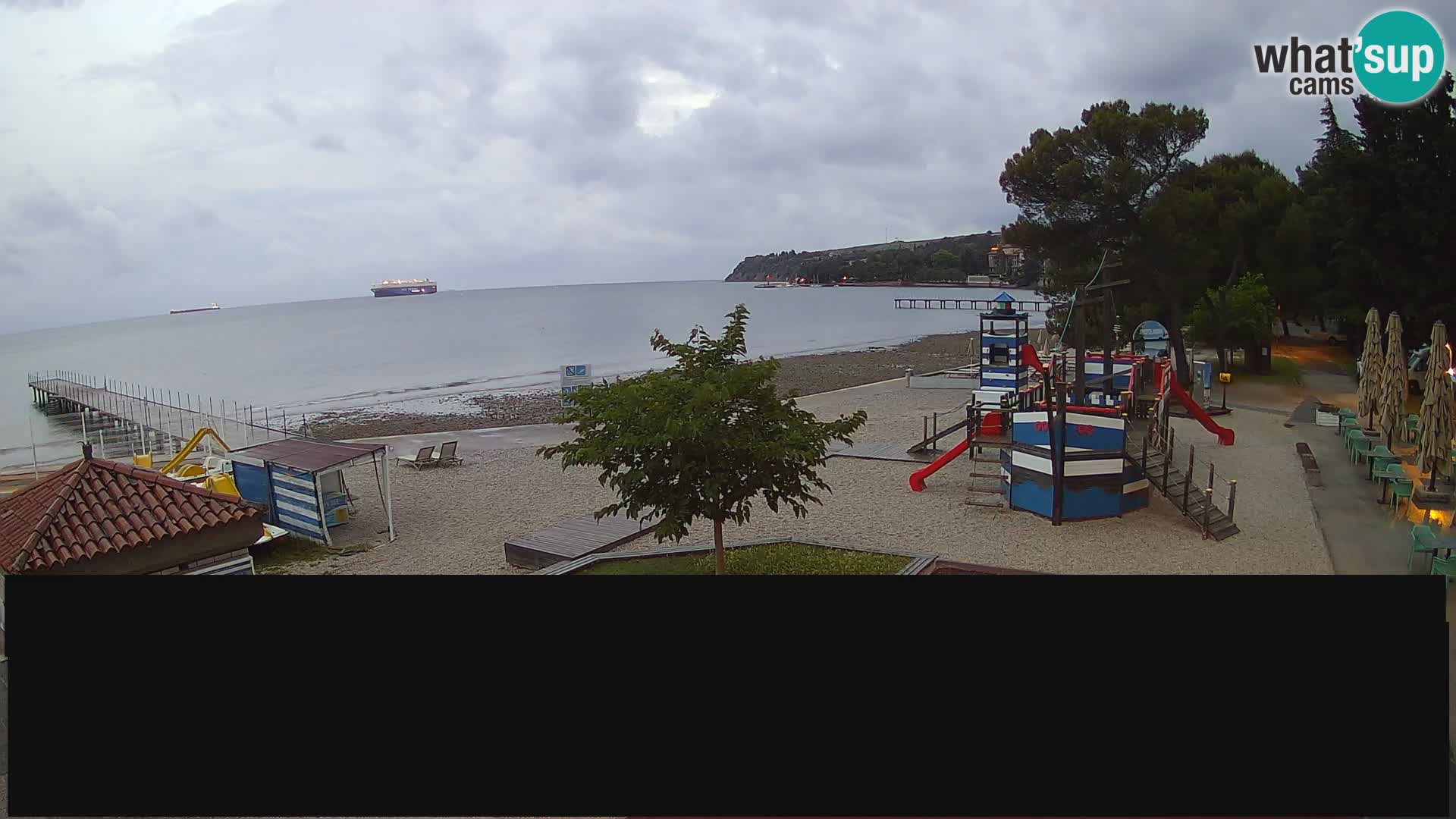 Webcam en direct Ankaran – Adria Ankaran Hotel & Resort – Slovénie