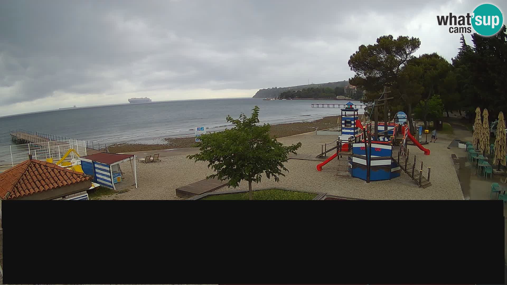 Webcam en direct Ankaran – Adria Ankaran Hotel & Resort – Slovénie