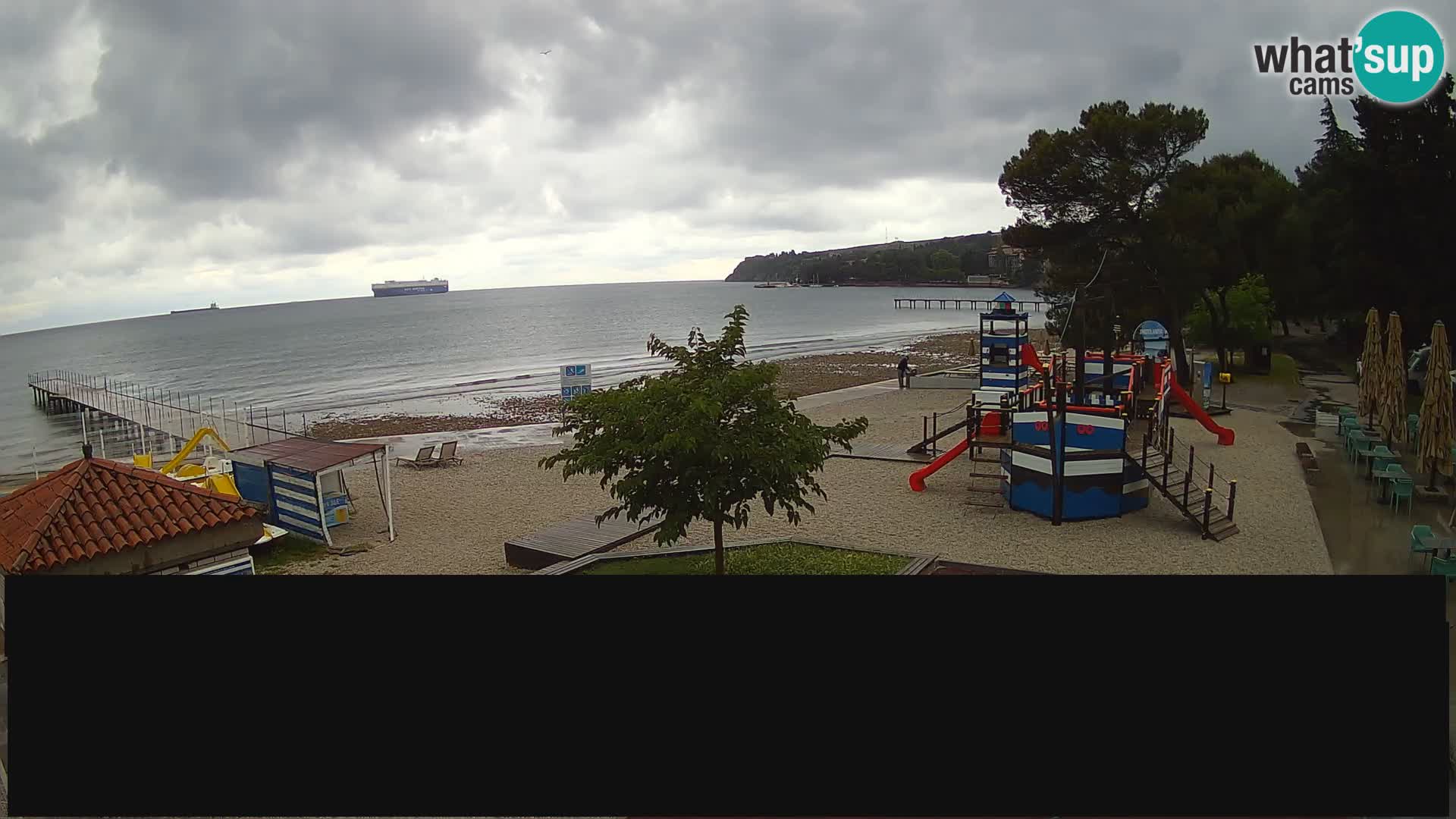 Live webcam Ankarano – Adria Ankaran Hotel & Resort – Slovenia