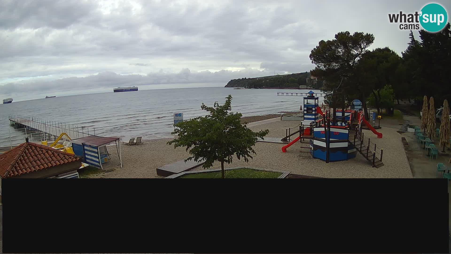 Webcam en direct Ankaran – Adria Ankaran Hotel & Resort – Slovénie