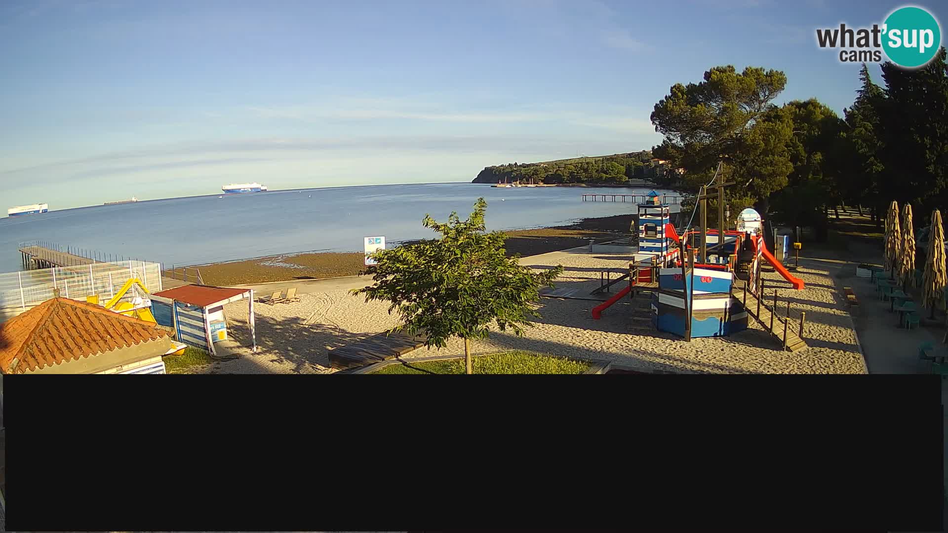 Live webcam Ankarano – Adria Ankaran Hotel & Resort – Slovenia