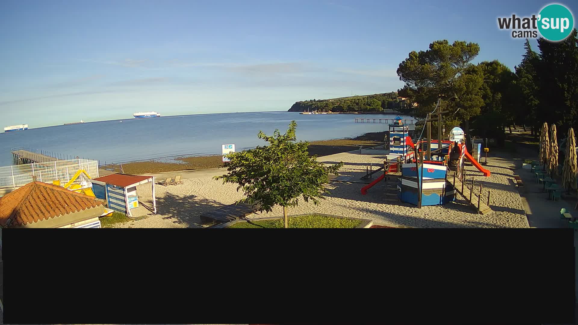Web kamera uživo Ankaran – Adria Ankaran Hotel & Resort – Slovenija
